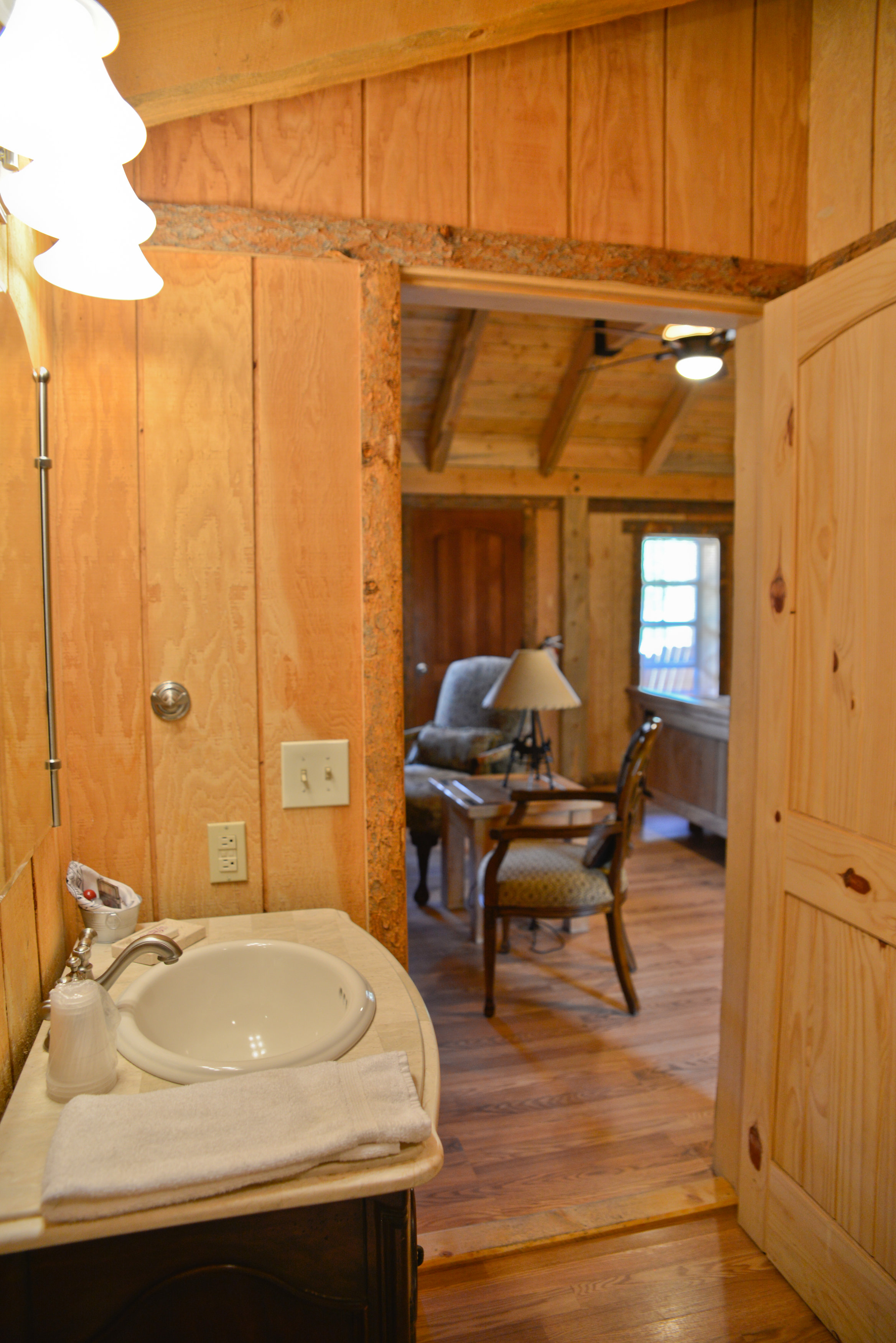 Beaver Cabin Master Bedroom