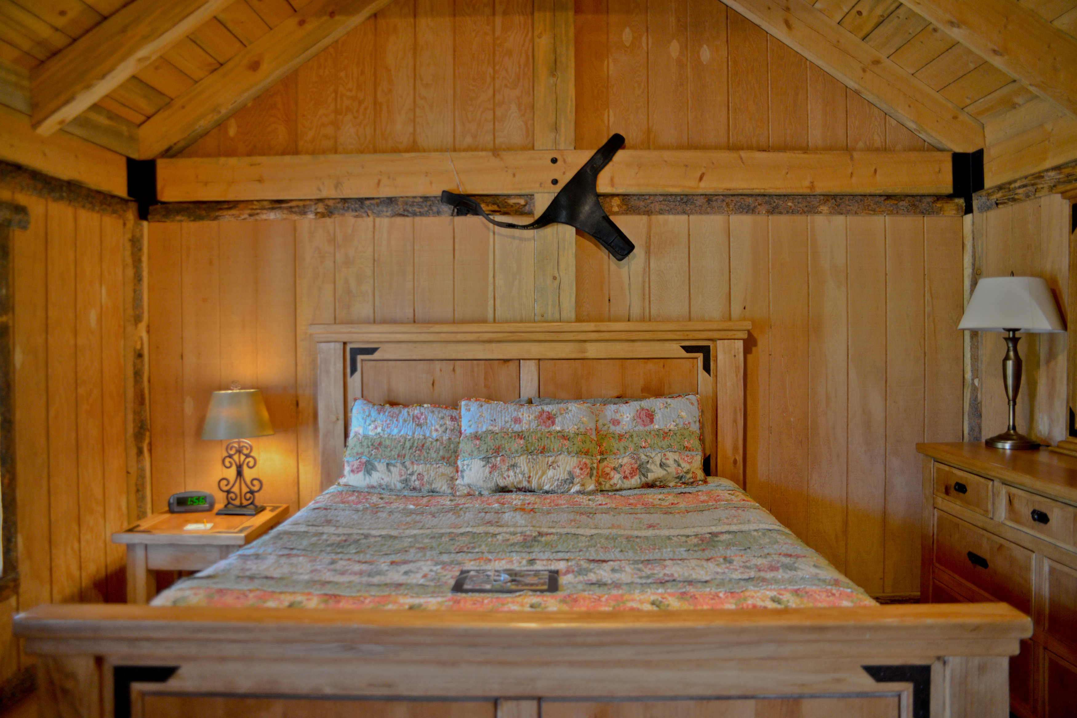 Beaver Cabin Master Bedroom