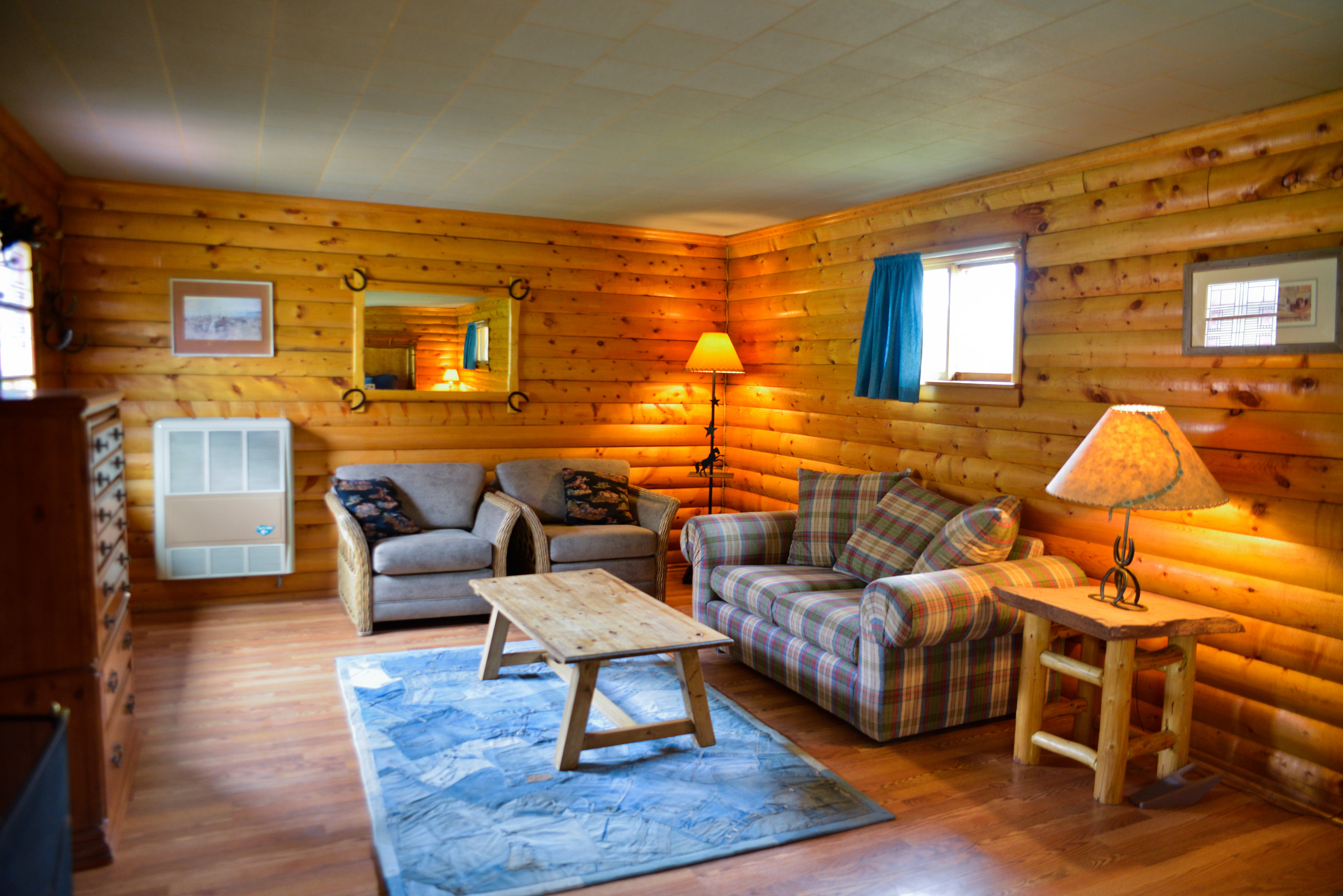 Beaver Cabin Master Bedroom