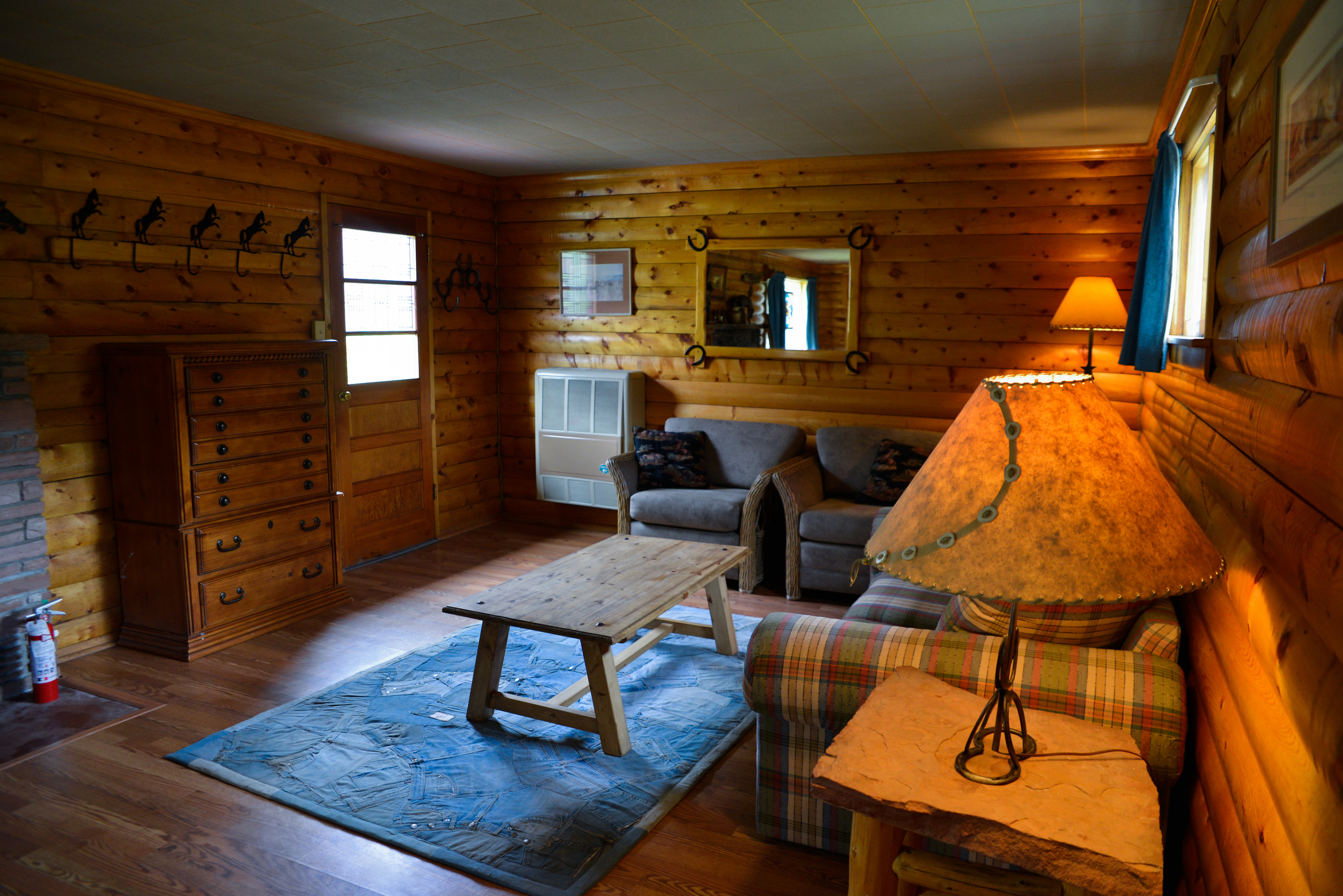 Beaver Cabin Master Bedroom