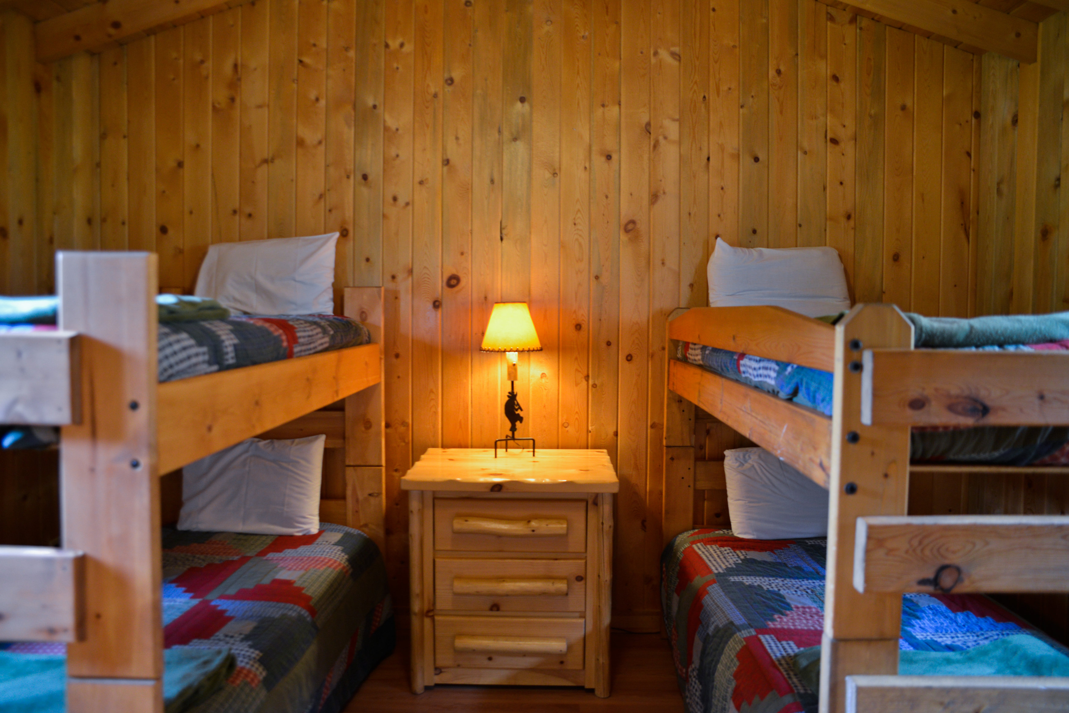 Beaver Cabin Master Bedroom