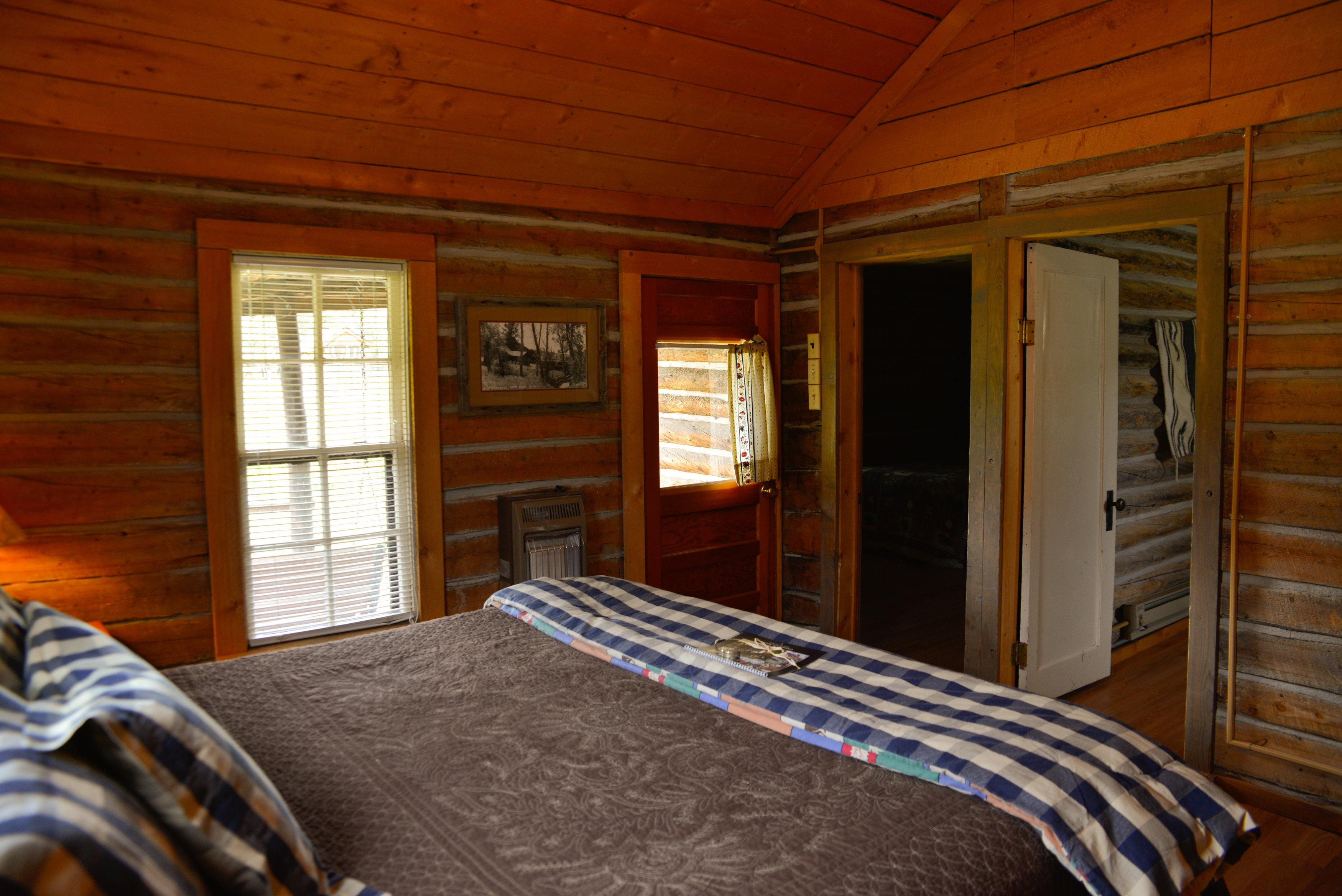 Beaver Cabin Master Bedroom