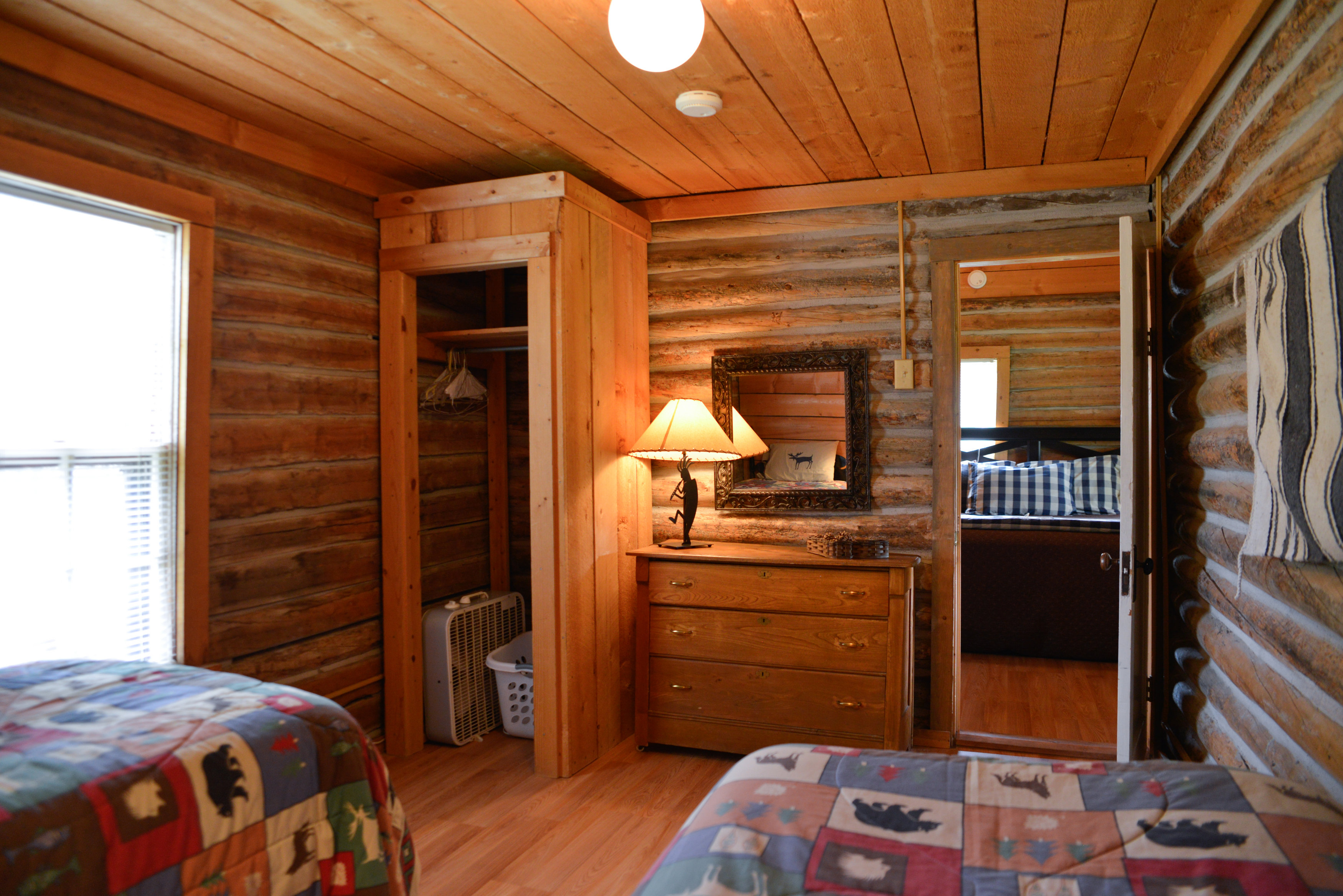 Beaver Cabin Master Bedroom