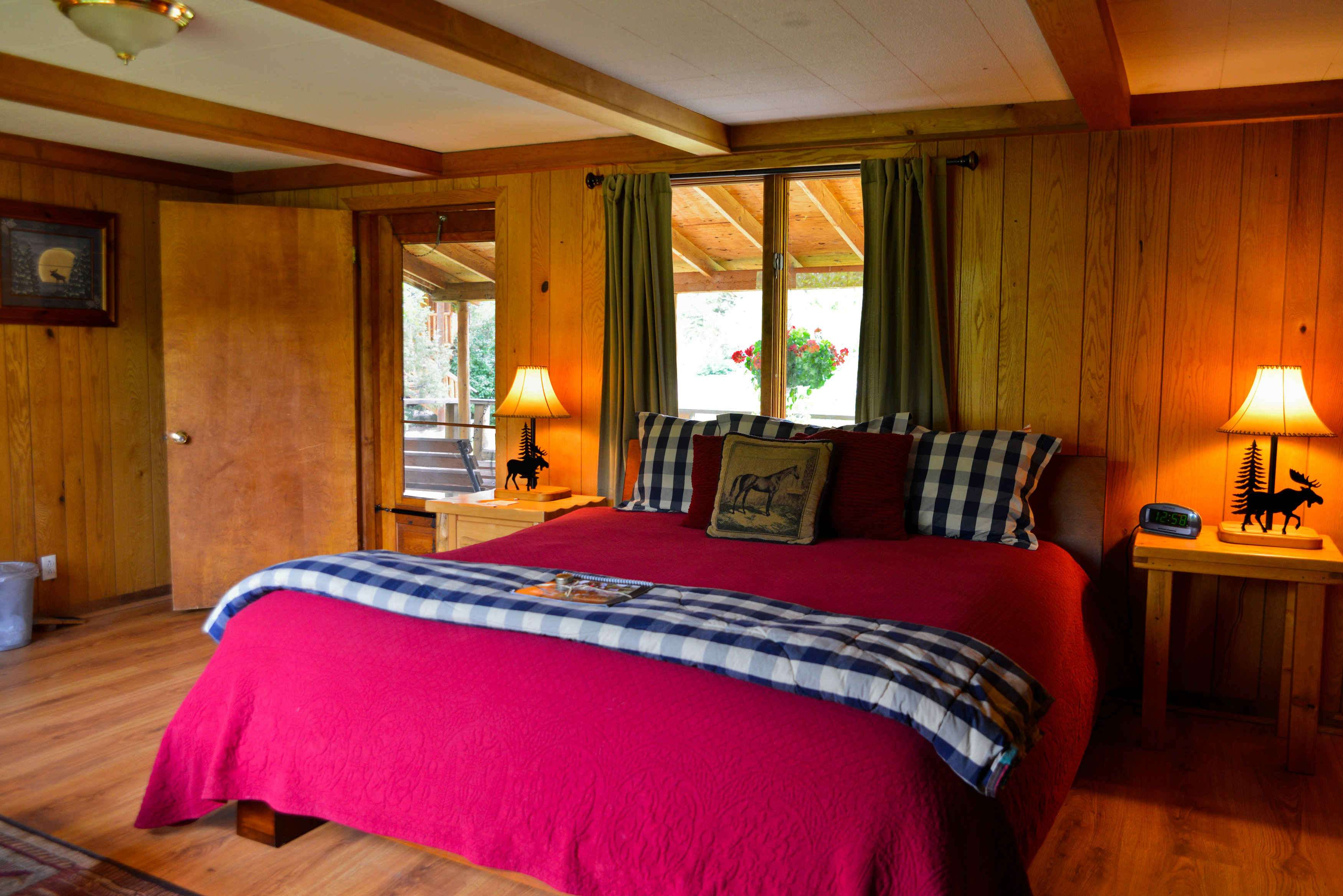 Beaver Cabin Master Bedroom