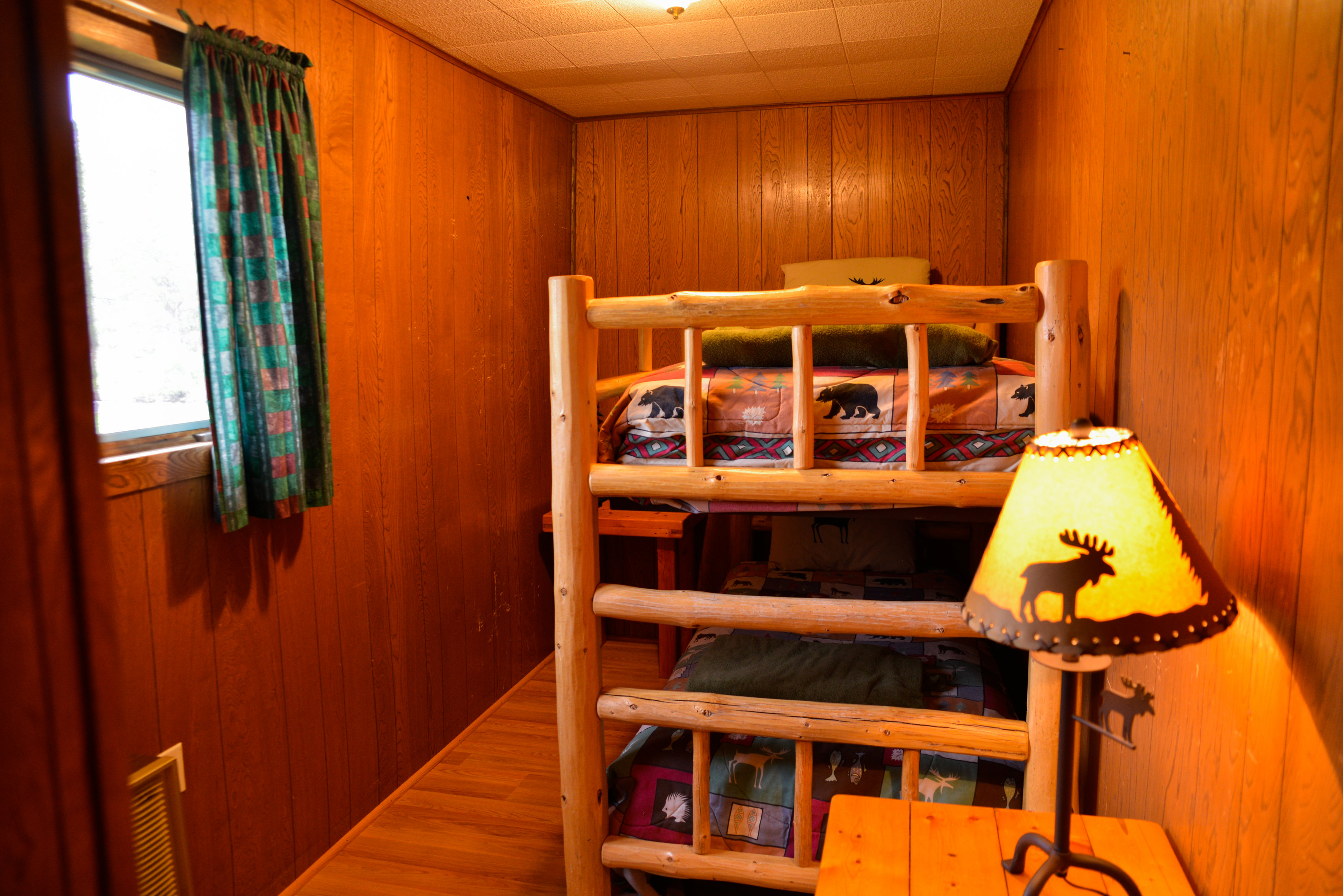 Beaver Cabin Master Bedroom